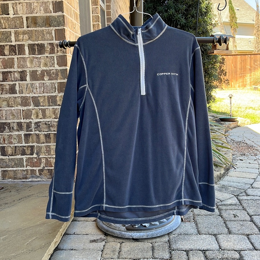 Copper Mountain 1/4 Zip Fleece. Mens M.